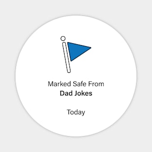 DAD JOKES Magnet